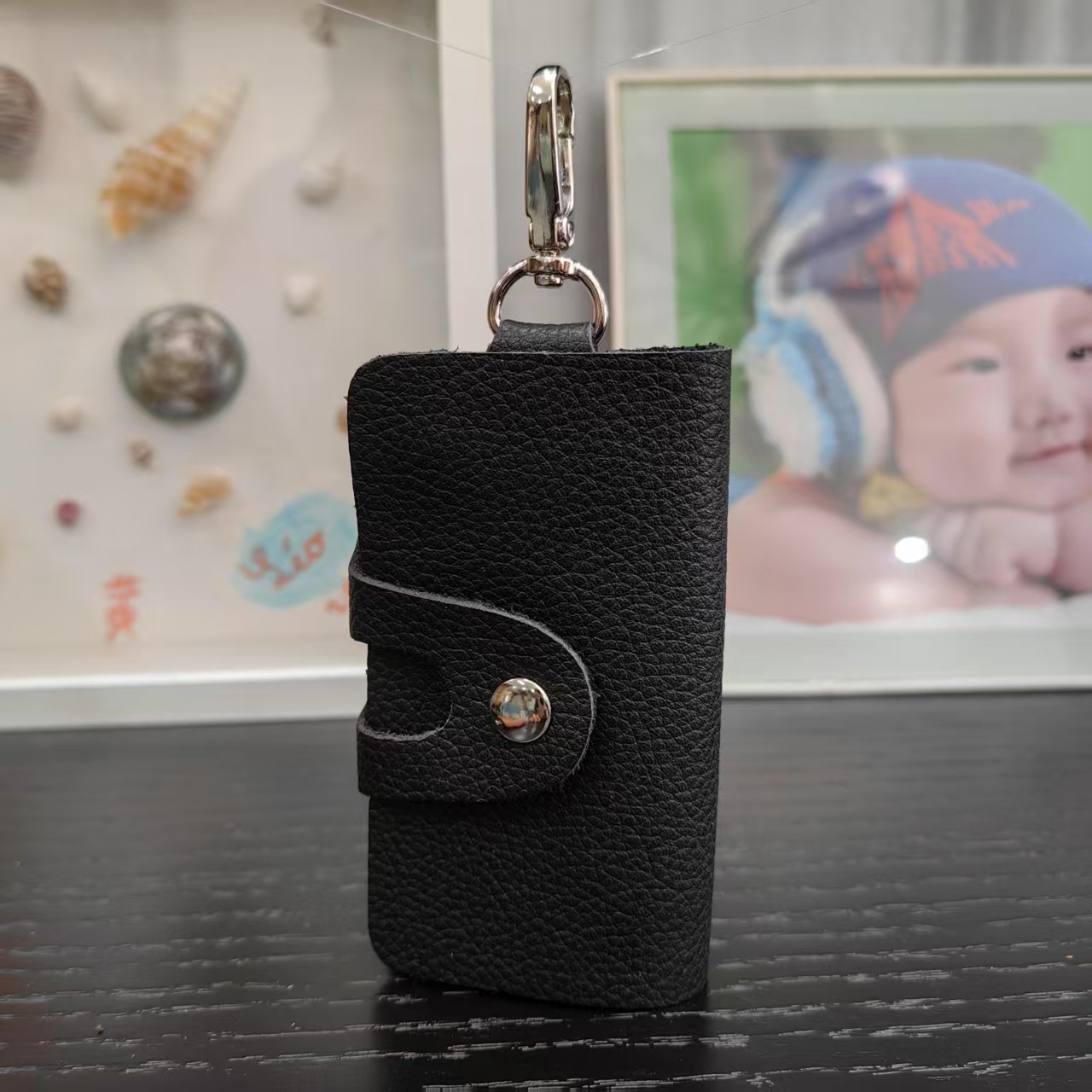 New Trendy Women s Home Leather trend Keybag trend Genuine Leather Keychain Designer Fashion Trendy Men s Personalized Keybag