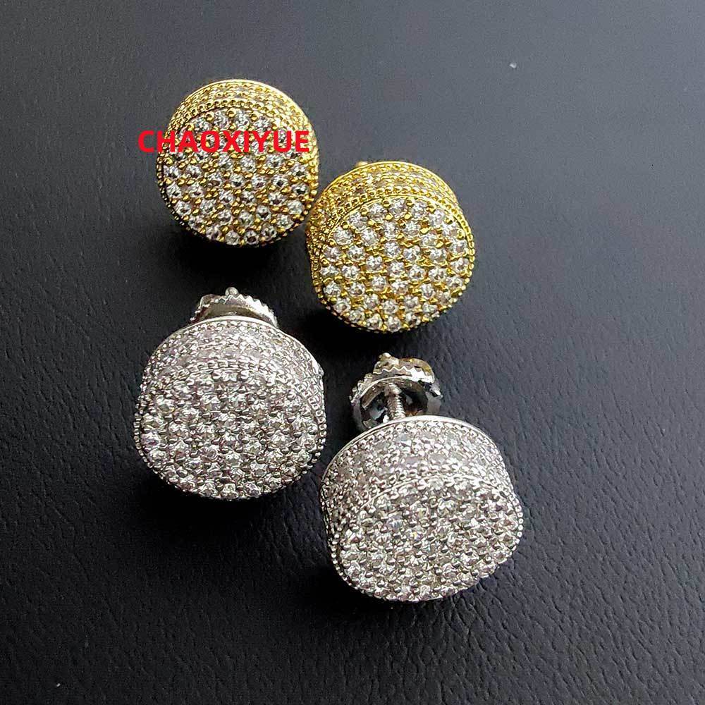 Earrings Fashion Womens Jewelry Customization 925 Silver with Moissanite 14k Gold Plated