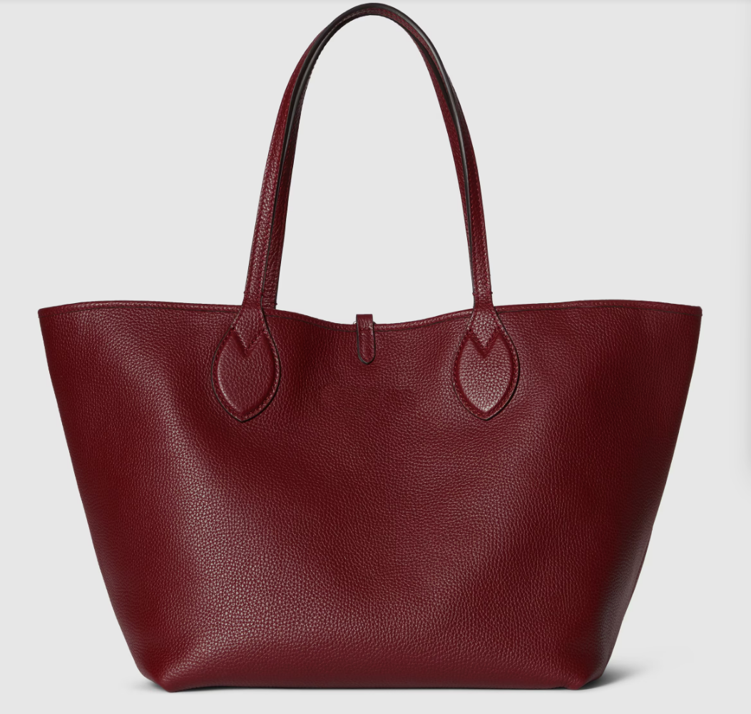 Totissima Large Reversible Tote Bag Designer Style Women Bag Genuine Leather Shoulder Bag High-Quality Handbag Commuting Bag