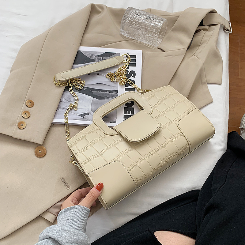 Trendy Chain Small Bag For Women Free Shipping Shopping Bag New Fashion Versatile Crossbody Bag Designer Internet Celebrity Handbag Small Square Bag