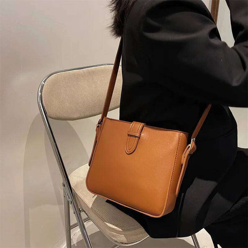 Shoulder Bag, PU Leather Fashion Designer Brand Diagonal Cross Bag Women's Travel Phone Handbag Large Capacity Wallet