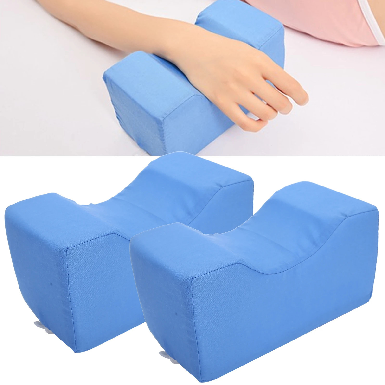 2pcs Wrist Ankle Support AntiBedsore Cushion Sponge Leg Rest Elevating Pad for Elderly Bedridden Patient 250530