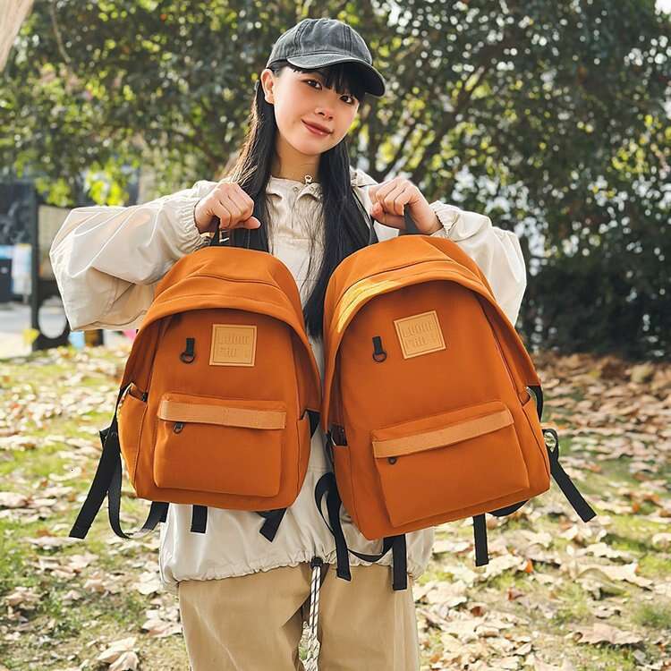 Sweet Parent-Child 2025 Summer New College Style Simple Backpack