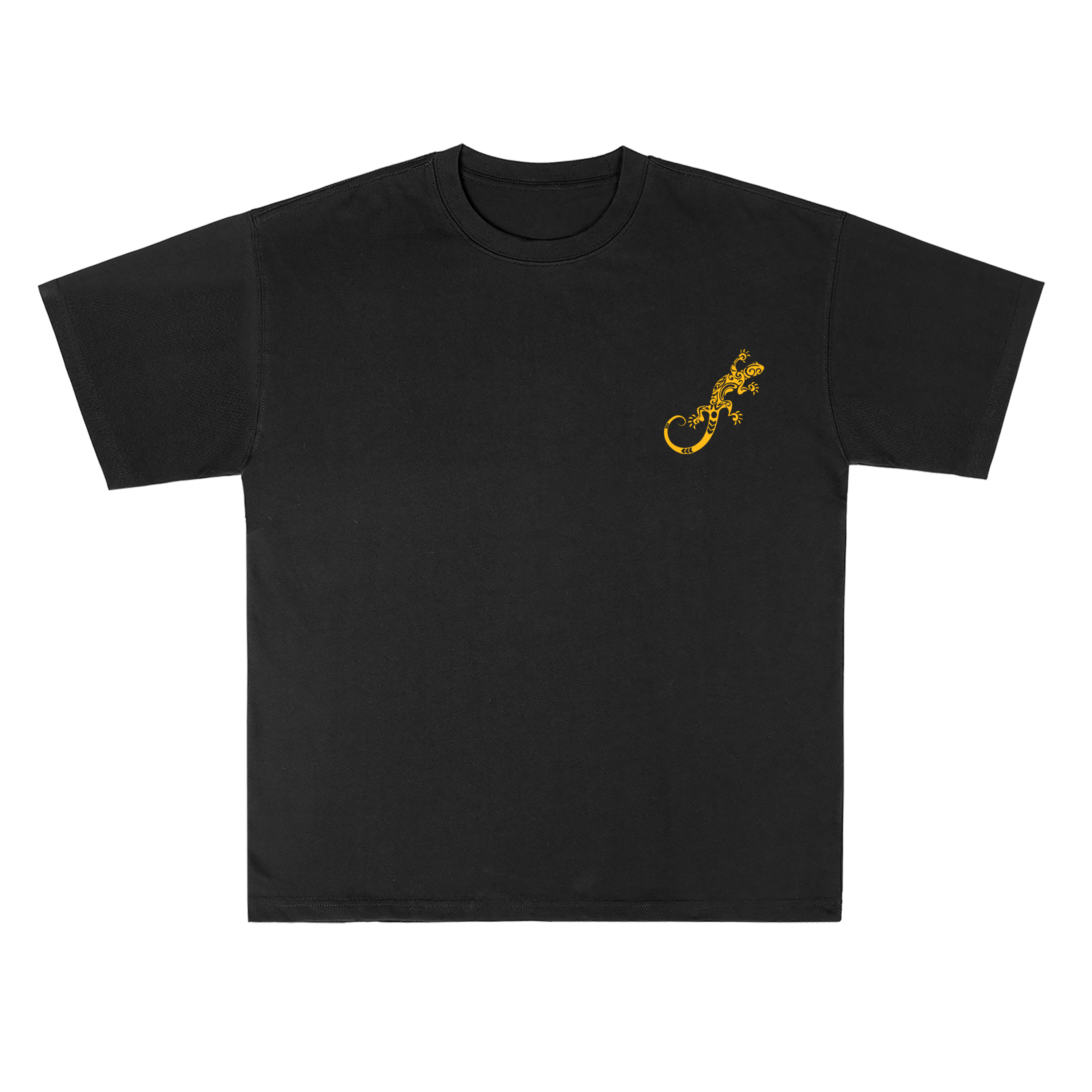 T-shirt men's top designer cotton T-shirt goden gecko short sleeved clothing high-quality fashionable T-shirt