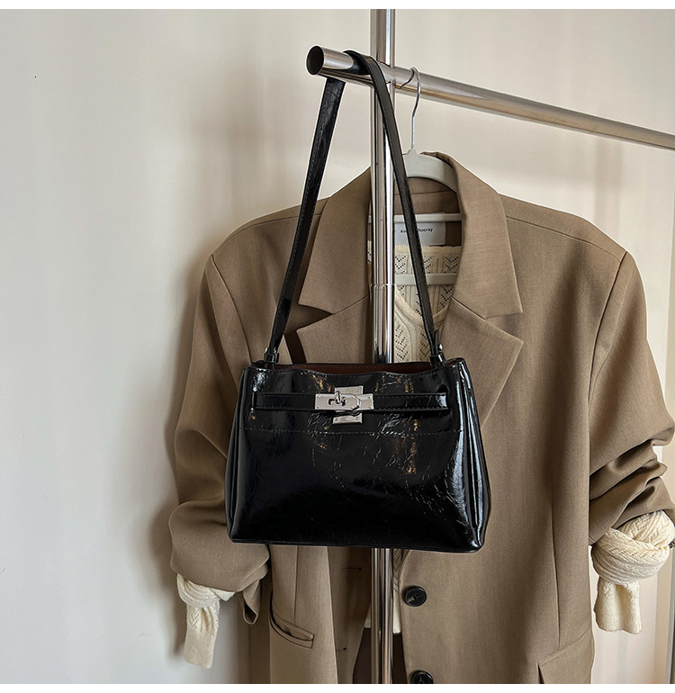 Top quality Brand High Quality New Style 2025 New Fashion Crocodile Pattern Commuter Small Bag Women Bag Single Shoulder Crossbody New Free Delivery D