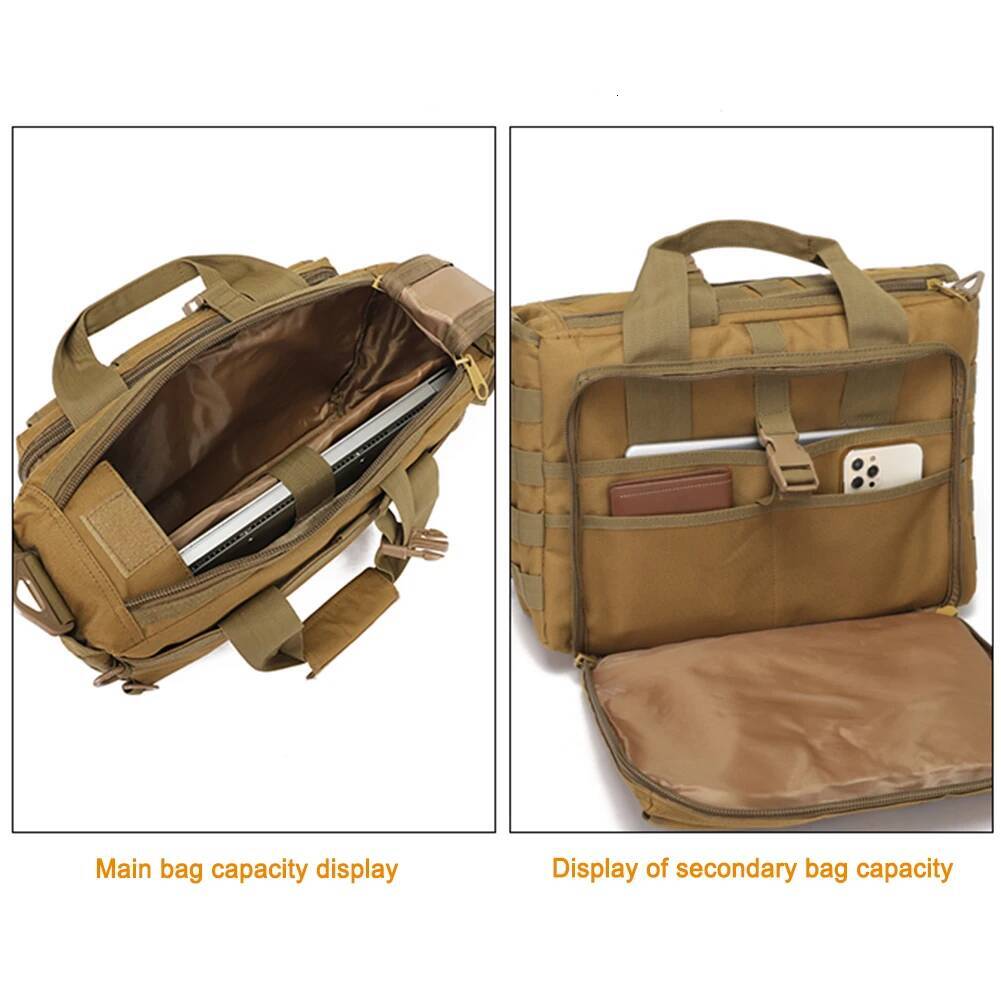 Range Storage Bag Molle System Outdoor Hunting Accessory Nylon Gun Tactical Case Bags Pistol Tool Shoulder Pack Sniper Black