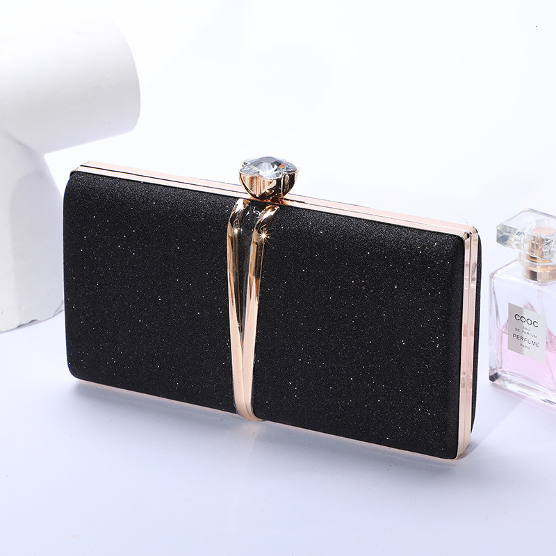 Top Brand High Quality New Style Source and Women's Fashion Clutch Sequin Elegant Dress Evening Bag Single Shoulder Crossbody Bag New Free Delive