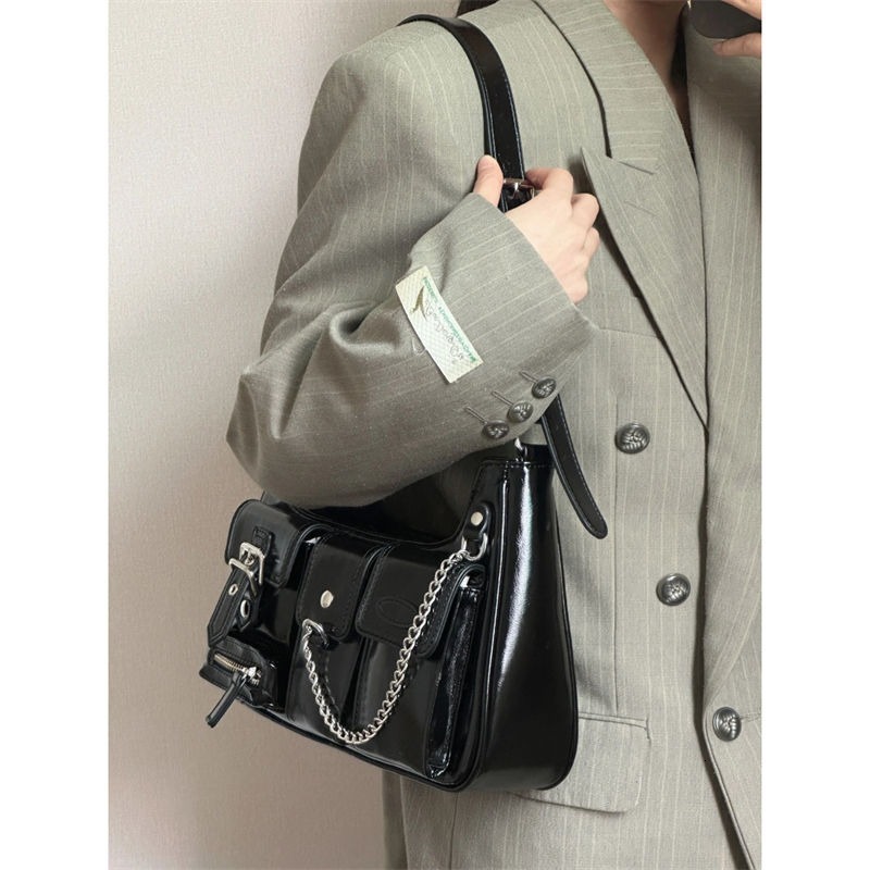 designer Trendy Girl Bag 2025 New Chain Underarm Bag High-end Commuter Shoulder Crossbody Bag Fashion Versatile Tote Bag