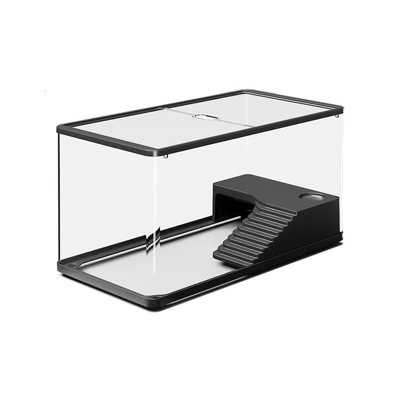 High definition transparent acrylic aquarium plastic leak proof aquarium reptile turtle habitat Easy water change Turtle tank 250530