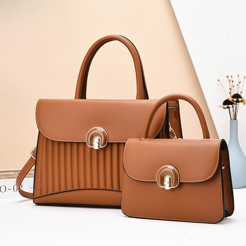 High quality brand high-quality new style free designer bag cross-border handbag new fashion large capacity shoulder bag multi piece set new free desi