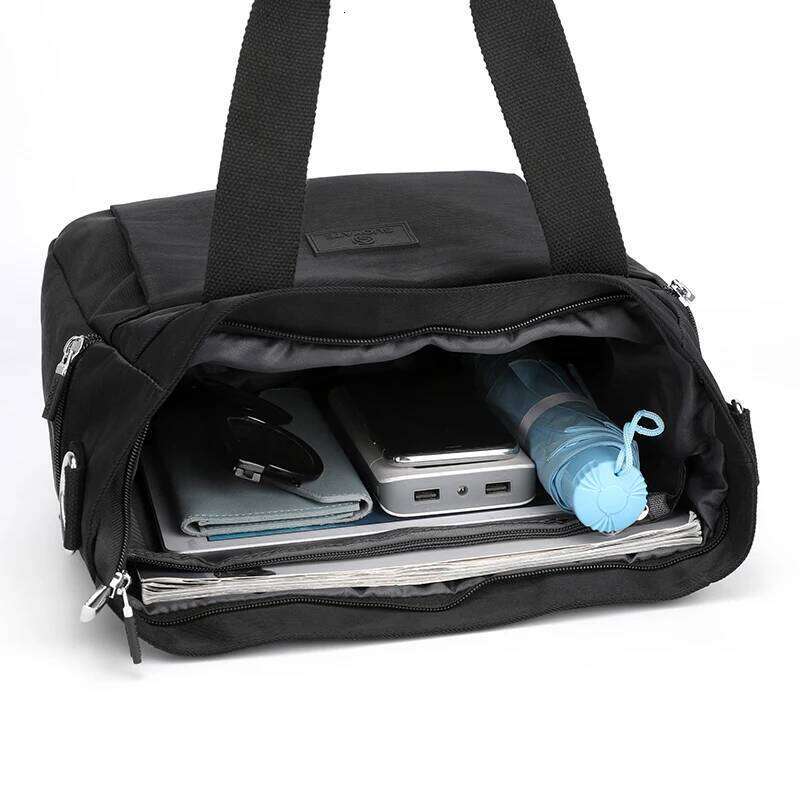 Fashion Large Capcity Women Causal Tote High Quality Durable Nylon Shoulder Female Fabric Big Handbag Shopping Bag