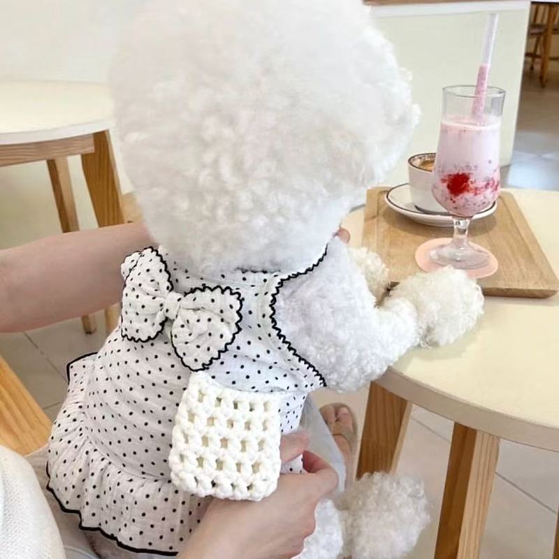 T00362 Charming Canine Fashion Accessory: Adorable Short-Skirts Designed Specifically for Your Furry Friends