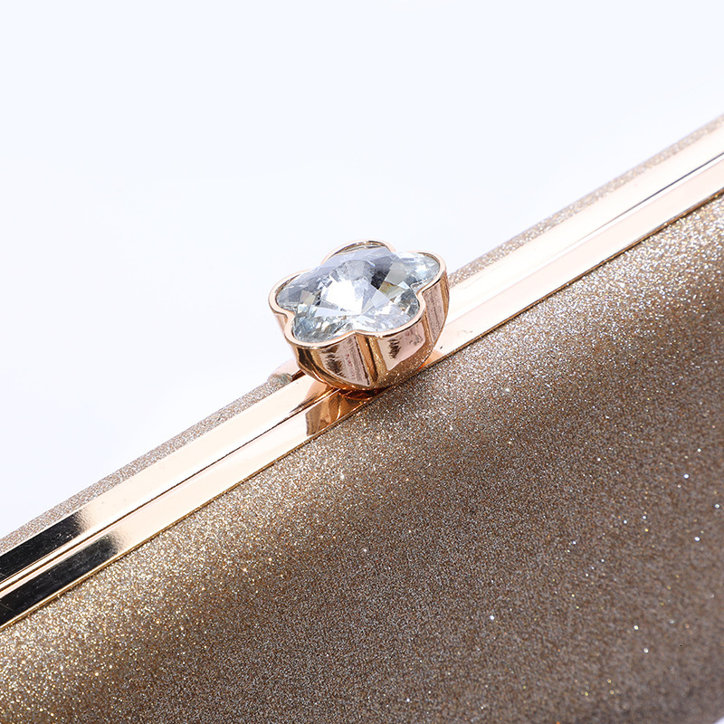 Top Brand High Quality New Style Source and Women's Fashion Clutch Sequin Elegant Dress Evening Bag Single Shoulder Crossbody Bag New Free Delive