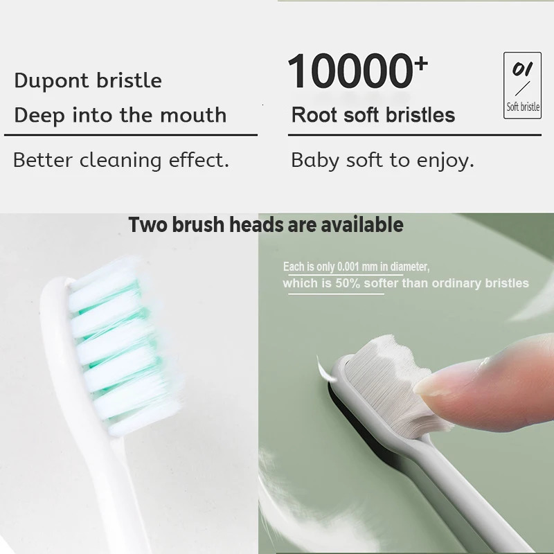 Smart Sonic Electric Toothbrush Ultrasound IPX7 Rechargeable Tooth Brush 5 Mode Smart Time Teethbrush 250528