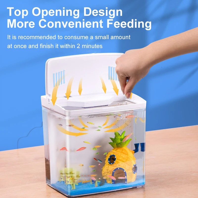Fish tank living room small mini Douyu tank household tabletop ecological tank self circulating back filter goldfish tank 250530