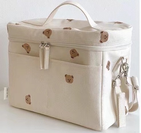 designer Stroller Bag Multifunctional Waterproof Baby Bag Stroller Organizer Mommy Outing Bag Portable Milk Storage Ice Bag Breast Milk