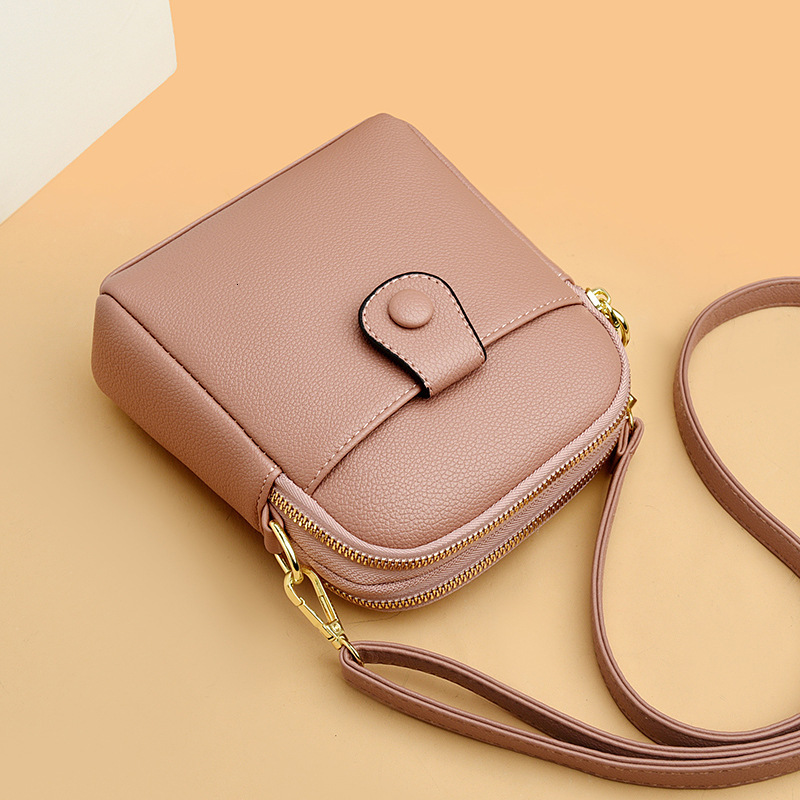 Top Brand High Quality New Style Phone Bag New Women's Bag Simple Versatile Shoulder Crossbody Bag Soft Leather Coin Purse Women's Bag New F