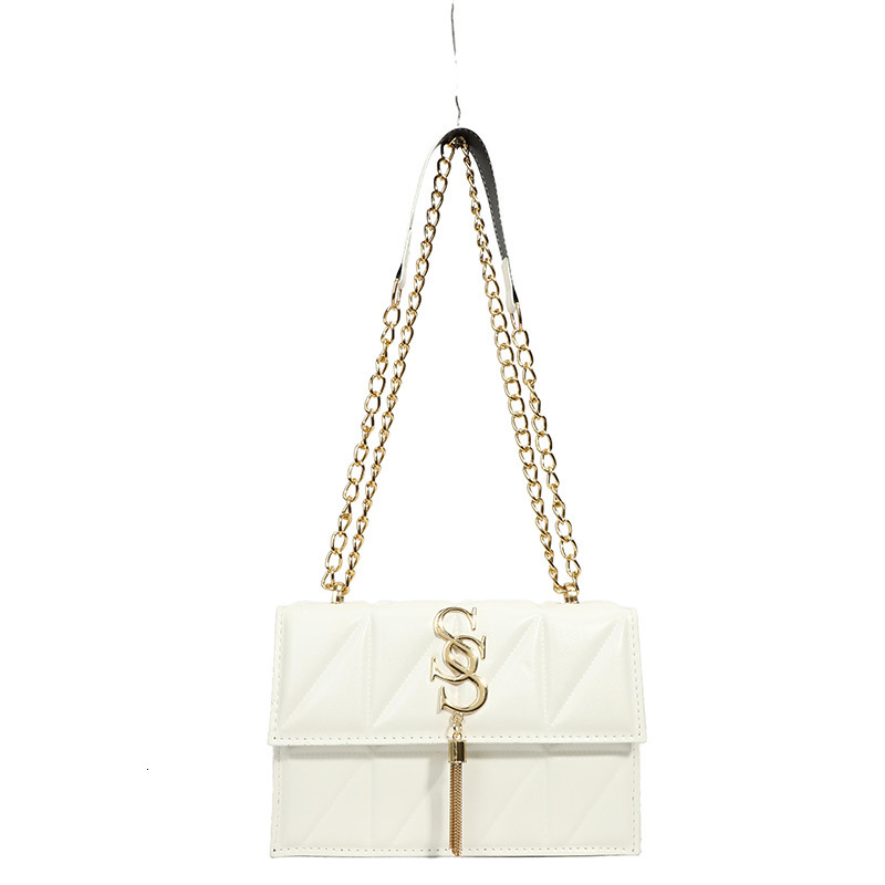 Free Shipping Designer Casual Retro Small Square Bag Niche Trend Crossbody Bag 2025 New Bag Womens Chain Simple Shoulder Bag, Women's Bag