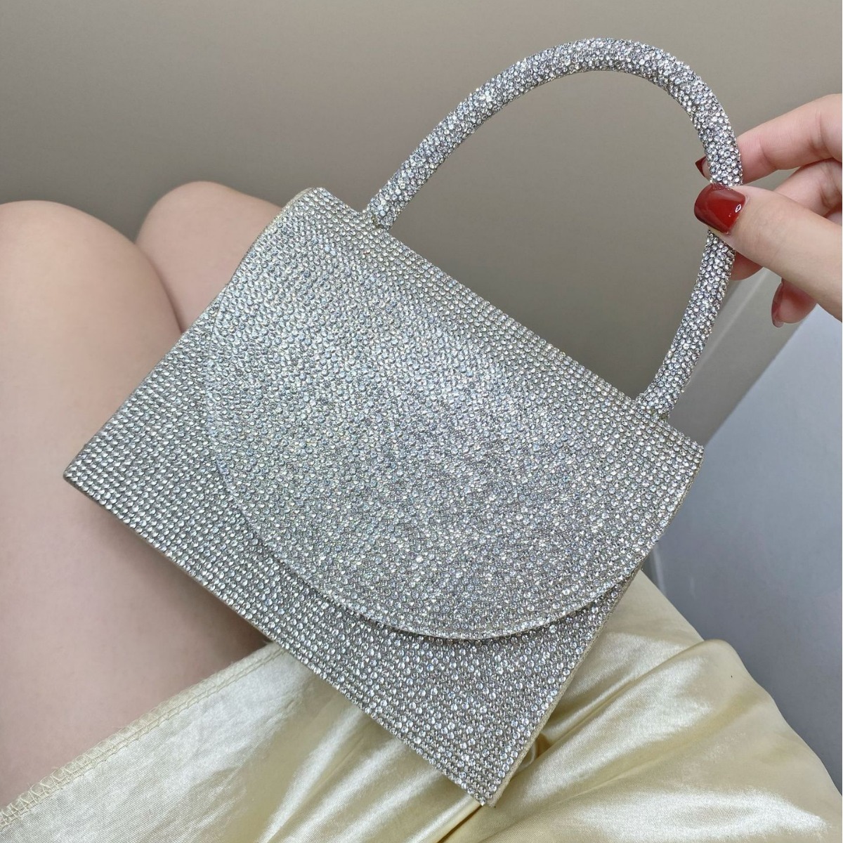 Top quality Brand High Quality New Style Evening Bag Advanced New Flash Diamond Bag Evening Bag Handheld Crossbody New Free Delivery Designer Bag