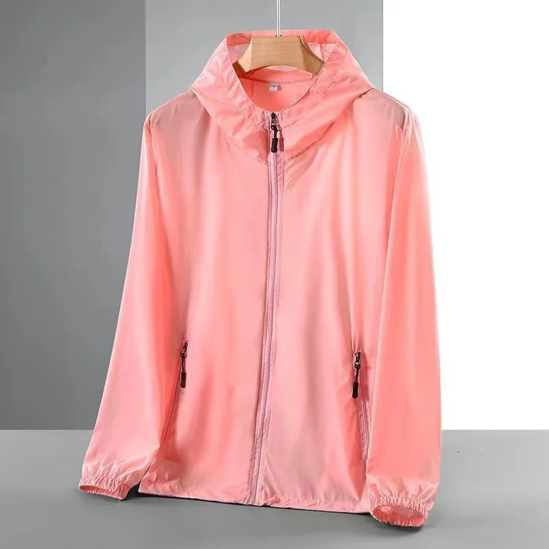 7xl Hoodie Summer Thin Sunscreen Jackets Women Sun Protection Coat Causal Loose Outwear Unline Breathable Chaqueta 250530