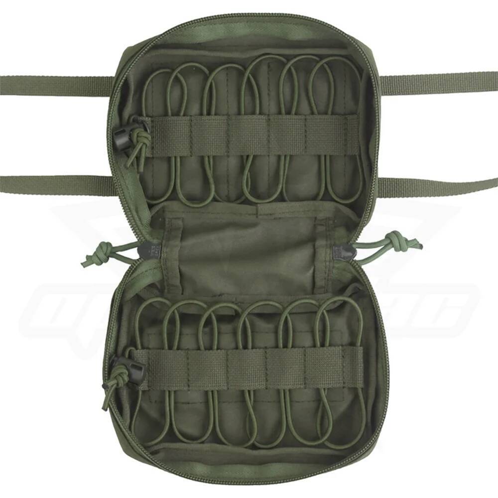 OPHIDIAN Horizontal Pull Small Lightweight Emergency Quick Deployment Waist Bag MOLLE System Mounted Large Capacity Portable
