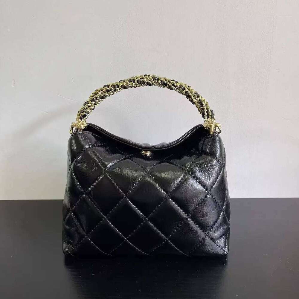 Hot Selling Trendy Women's Argyll Chain Hobo Crossbody Soft Vintage Bucket With Handle For Ladies Single Shoulder Bag Designer Bags