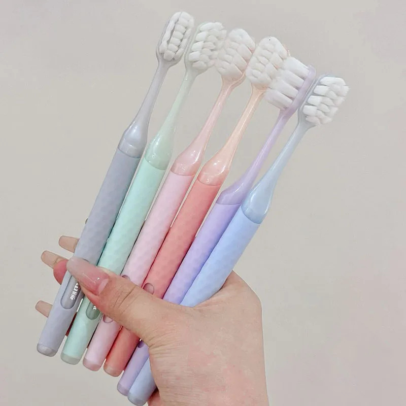 Cleaning Toothbrush For Adults Gift Set Soft Brush 6 Colors Individual Packing Convenient To Carry Use During Travel 250528