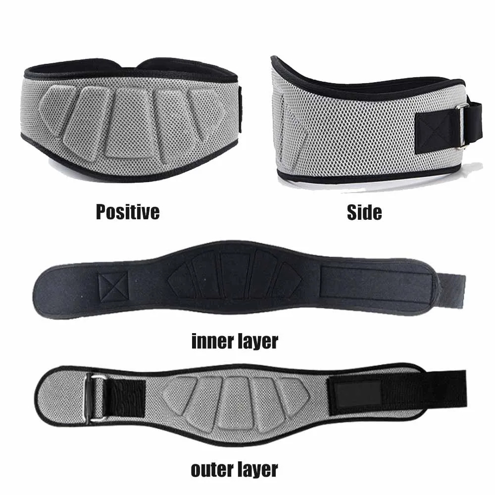 Fitness Weight Belt Workout Waist Belt Training Sport Waist Support Gym Lumbar Back Brace Squat Power Waist Brace 250523