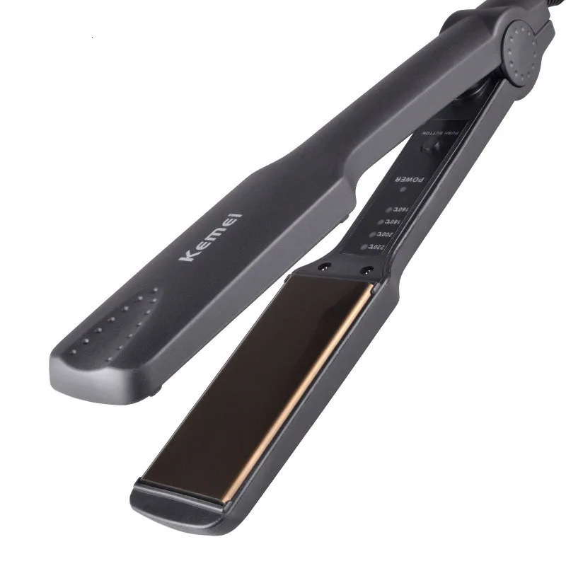 KM-329 Professional Hair Straightener Flat Iron Styling Tools Temperature Control Fashion Style For Shop Home 250529