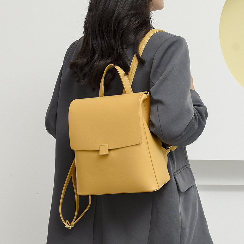 High quality brand new high-quality free designer bag textured backpack new fashionable Korean version travel and leisure backpack brand new free desi