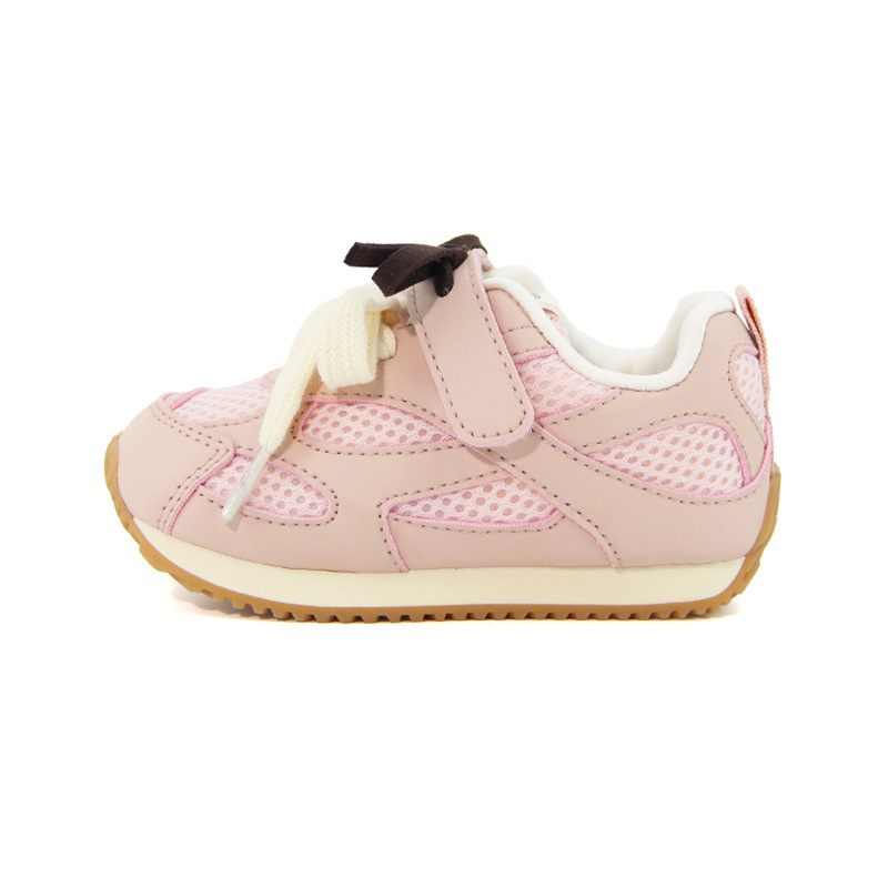 2025 new spring and autumn children's sports shoes boys' running shoes with breathable mesh upper girls' chunky sneakers baby shoes wit