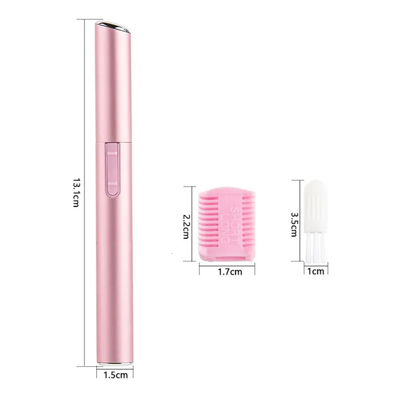 Multi Functional Mini Handle Beauty Women Painless Automatic Shaving Trim Eyebrows Electric Eyebrow Trimmer Pink Black 250516