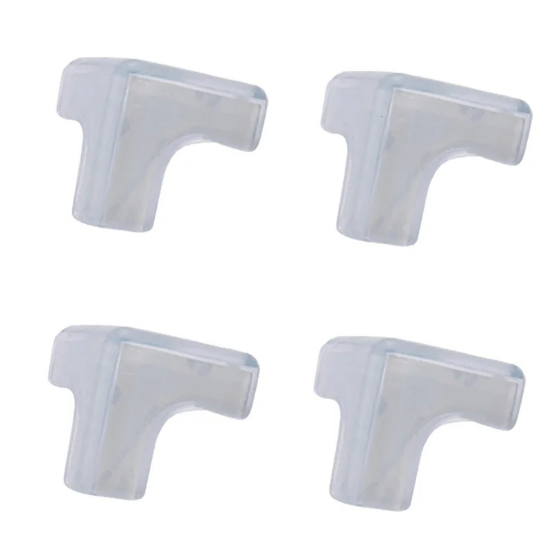 10pcs/lot Rubber Transparent L Shape Baby Safety Silicone Corner Protector Kids Soft Clear Table Desk Edge Corner Guards 250530
