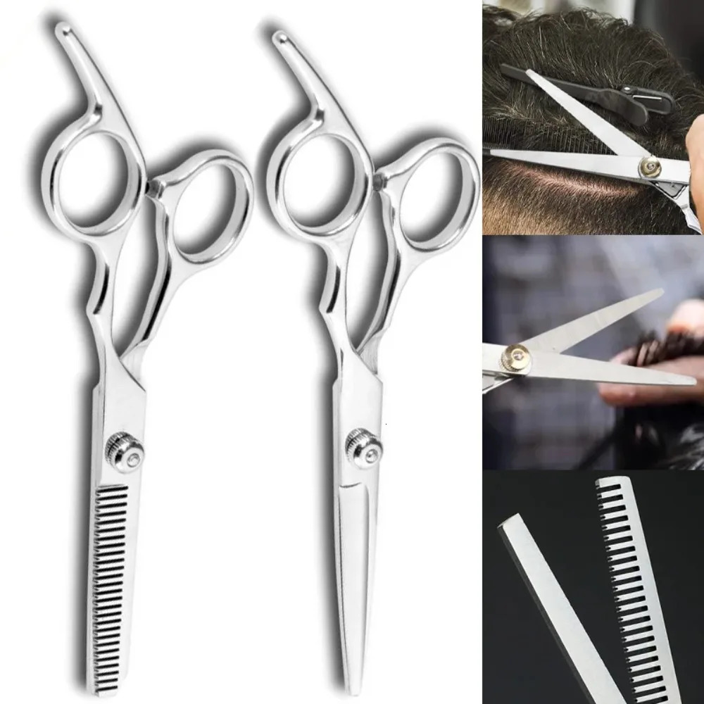 12pcs Professional Hairdressing Haircut Scissors 6 Inch Barber Shop Hairdressers Cutting Thinning Tools High Quality Salon Set 250530