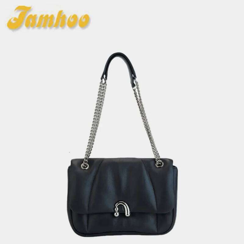 Jamhoo Shoulder Bags For Women Elegant Classic Female Commuting Bag Light Large Capacity Splicing Design Lady Tote Handba