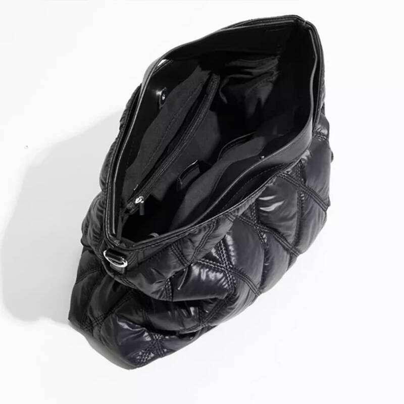 Hot Selling Fashion Lingge Quilted Puffer Tote Designer Padded Women Handbags Casual Nylon Shoulder Crossbody Bags Large Capacity Bag