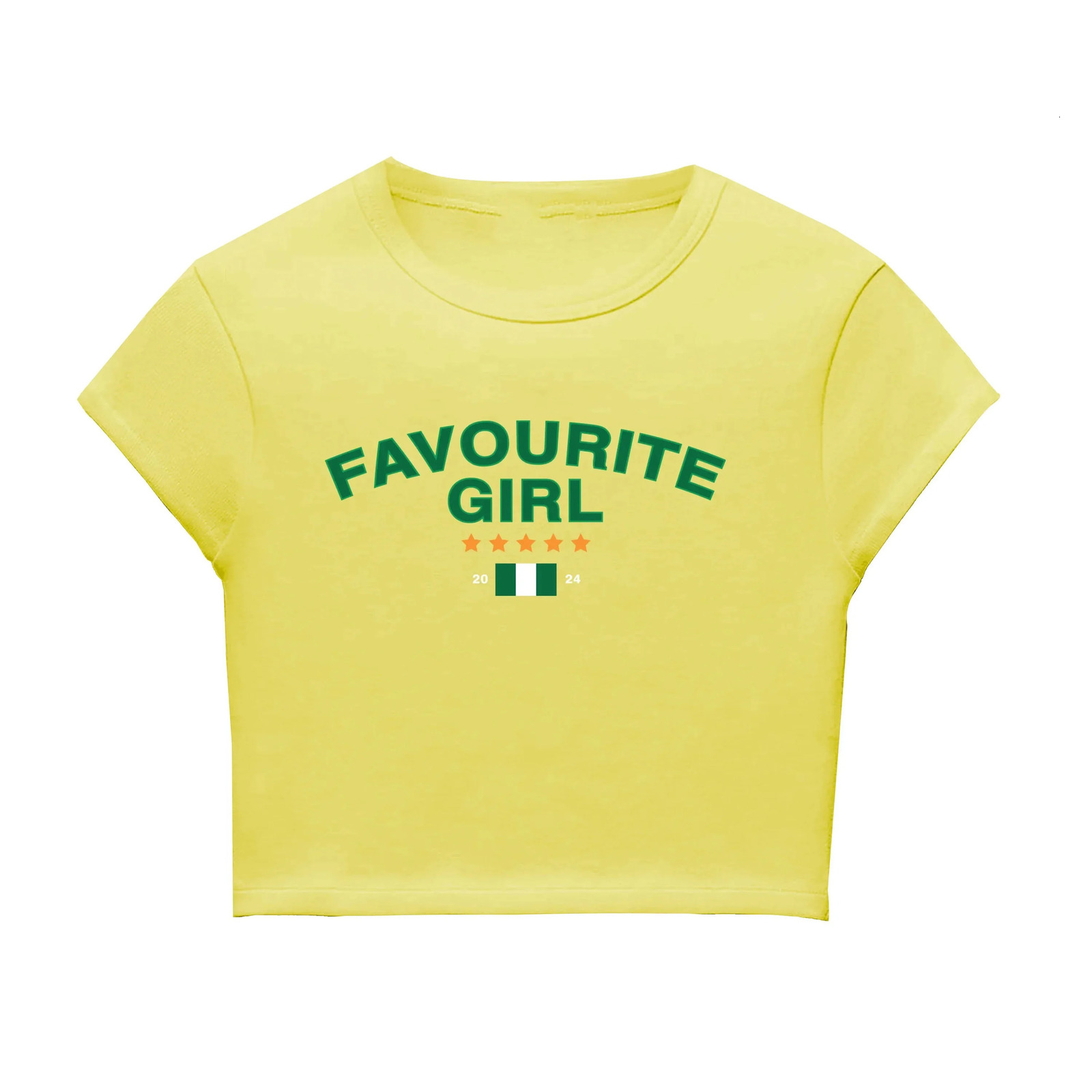 Y2k clothing Brazilian letter embroidered Gothic cut top street clothing plaid baby T-shirt retro short sleeved summer EMO 250530