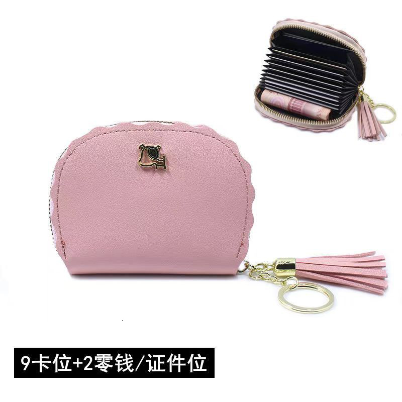 New Korean Cute Personalized Mini Multi Card Slot Fresh fashion Large Capacity Handbag Simple Coin Wallet fashion Designer Men s Key Bag