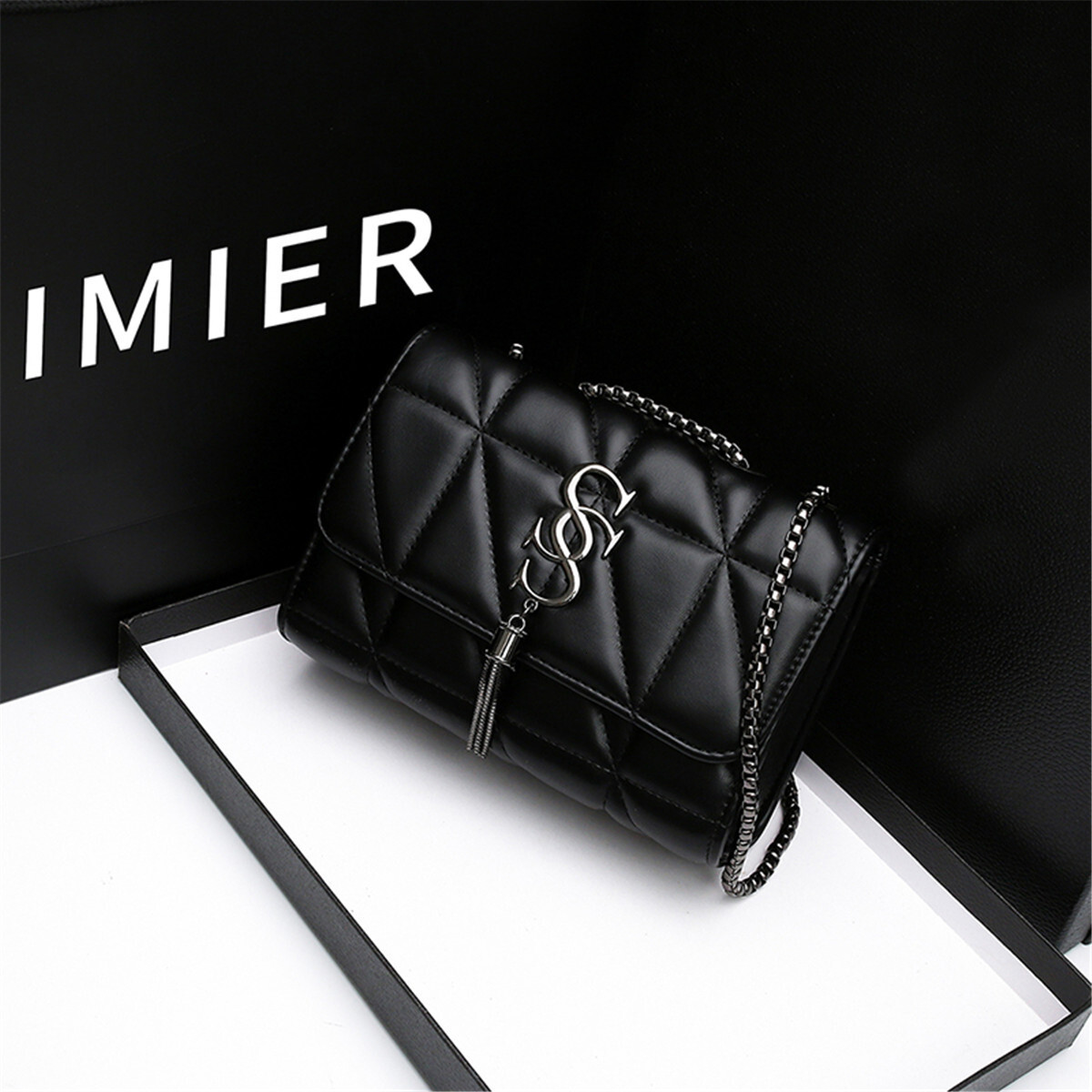 designer Women's Bag New Quilted Bag Light Luxury High-end Versatile Fashion Chain Crossbody Bag Commuter Simple Shoulder Bag for Women