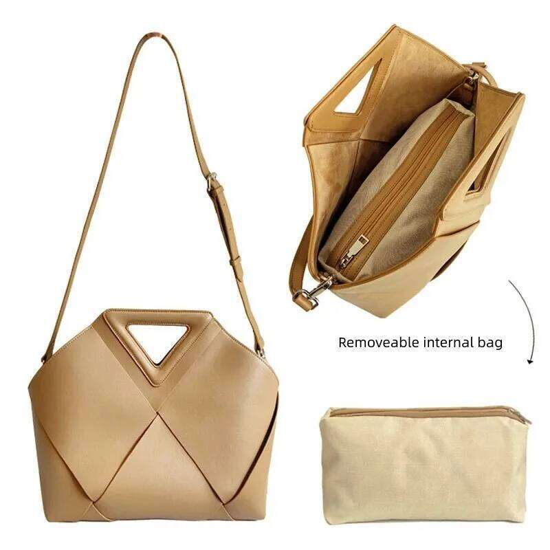 Jamhoo Designer Weaving Handbag French Lady Crossbody Shoulder Bags For Women New Women Bag Bolsos De Muj