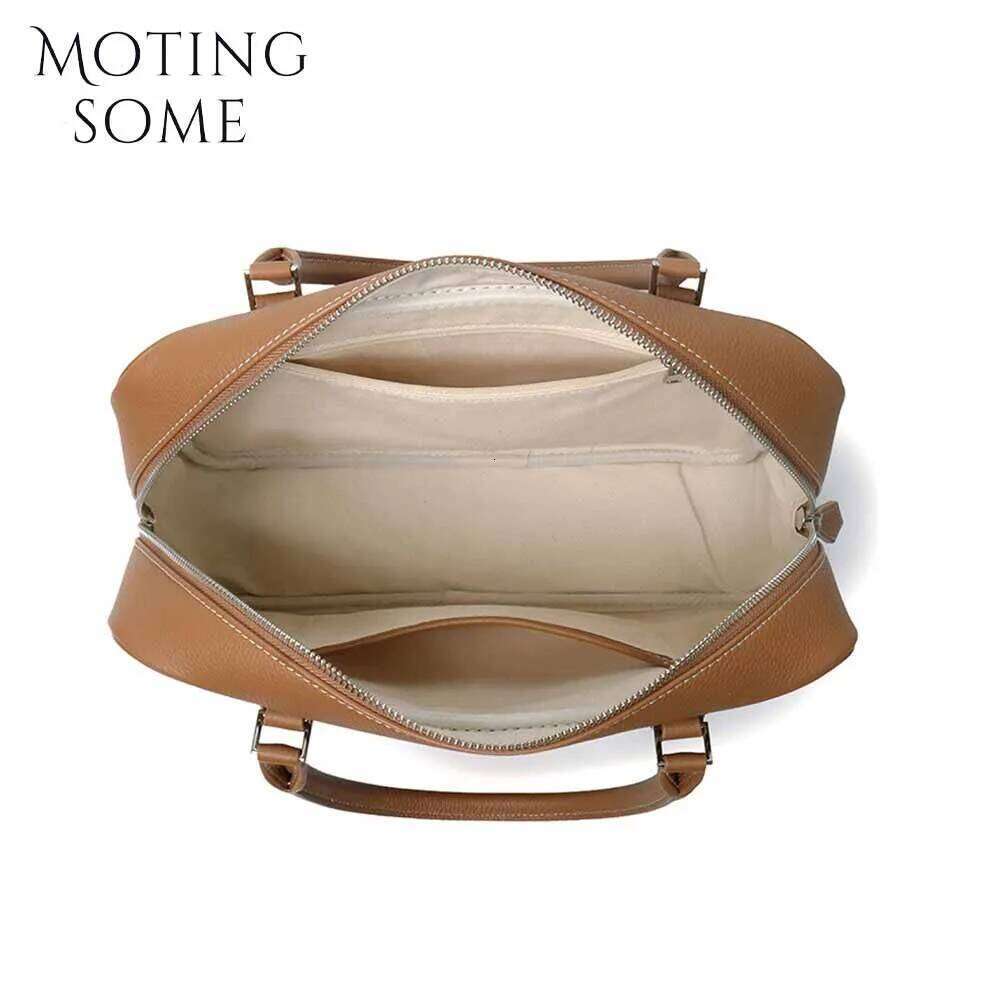 Motingsome TOGO Cowhide Leather Women Bag Light Shoulder Handbag And Purses Crossbody Pouch Lady Satchels Casual Tote 2024 New 250601 250601