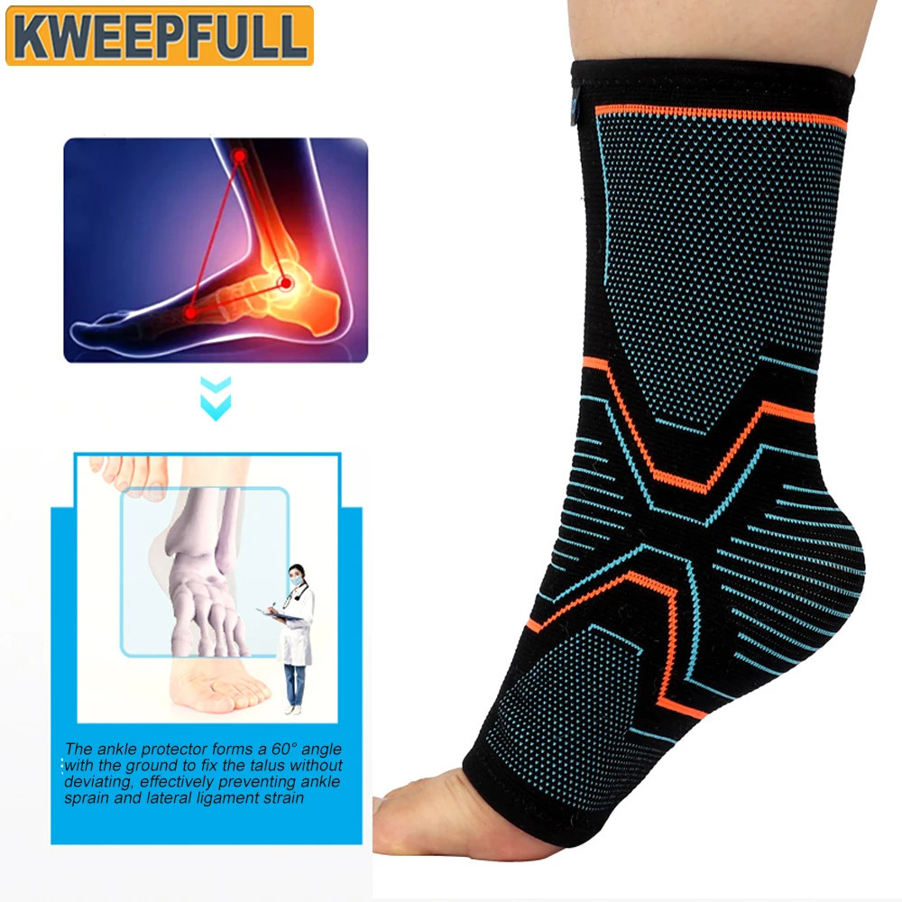 1Pcs Ankle Braces for Pain ReliefCompression Sleeves Set Support Stabilizer Achilles Tendonitis 250530