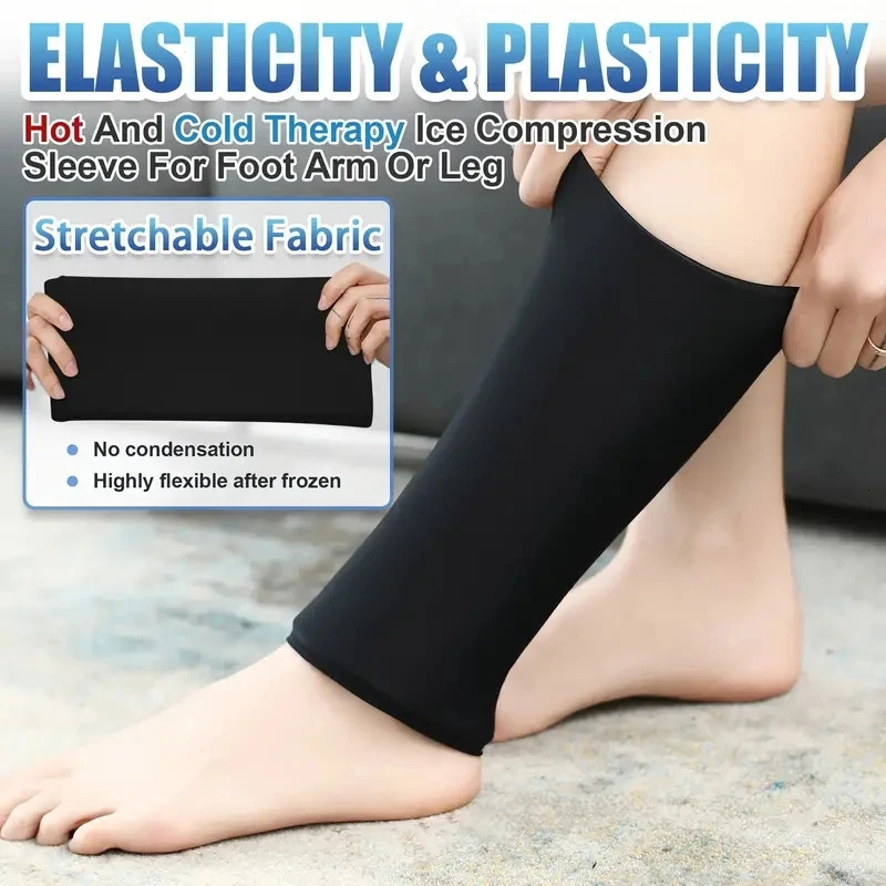 1pc Gel Ice Sleeve Elbow Knee Ankle Pack Hand Wrap Cold PackMultipurpose And Reusable 250530