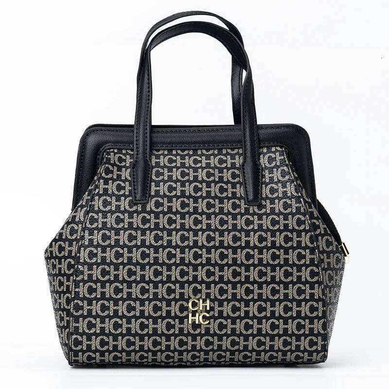 Designer bag 52 CH Classic Fashion Zipper Design Women's Handbag, Monogram Print, Versatile Solid Color Block Shoulder Bag