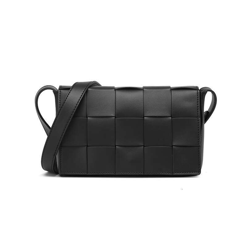 Crossbody Women, Autumn and Winter Atmosphere Woven Fashionable Casual Shoulder Bag, New High-end Simple Small Square Bag for Women