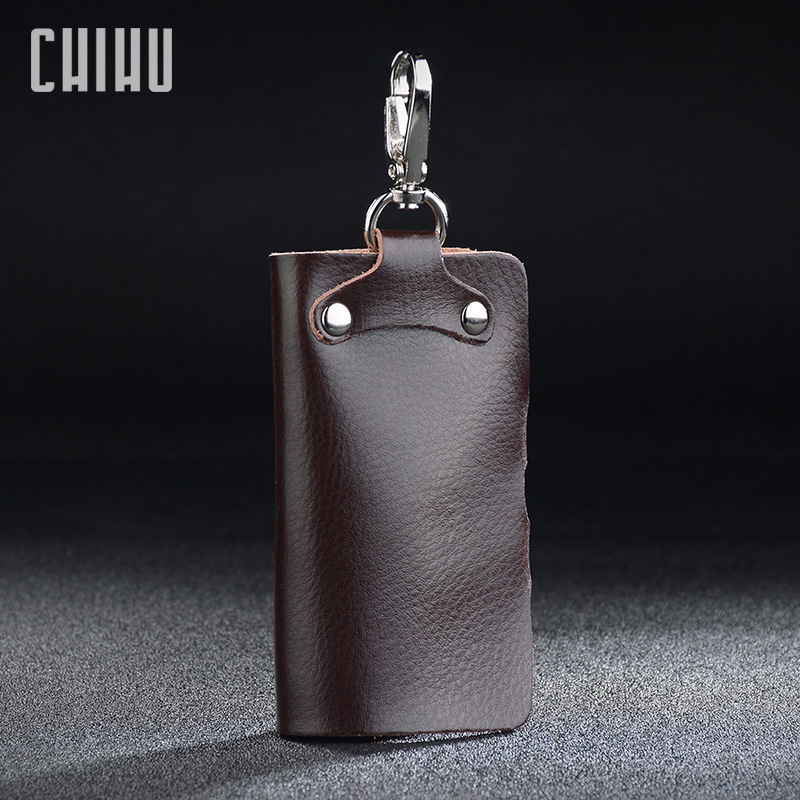 New Trendy Women s Home Leather trend Keybag trend Genuine Leather Keychain Designer Fashion Trendy Men s Personalized Keybag
