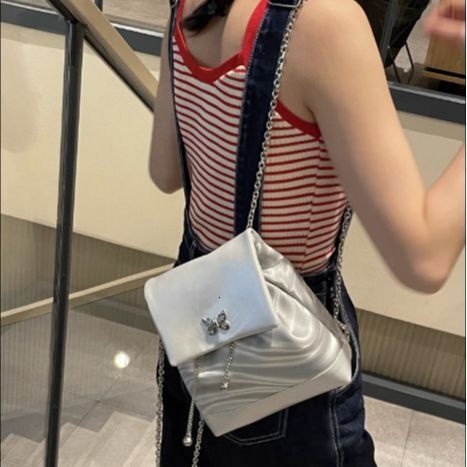 designer 2025 Large Capacity Backpack Commuter Casual Women's Autumn Office Bag Double Shoulder Bag High-end Fashion Texture