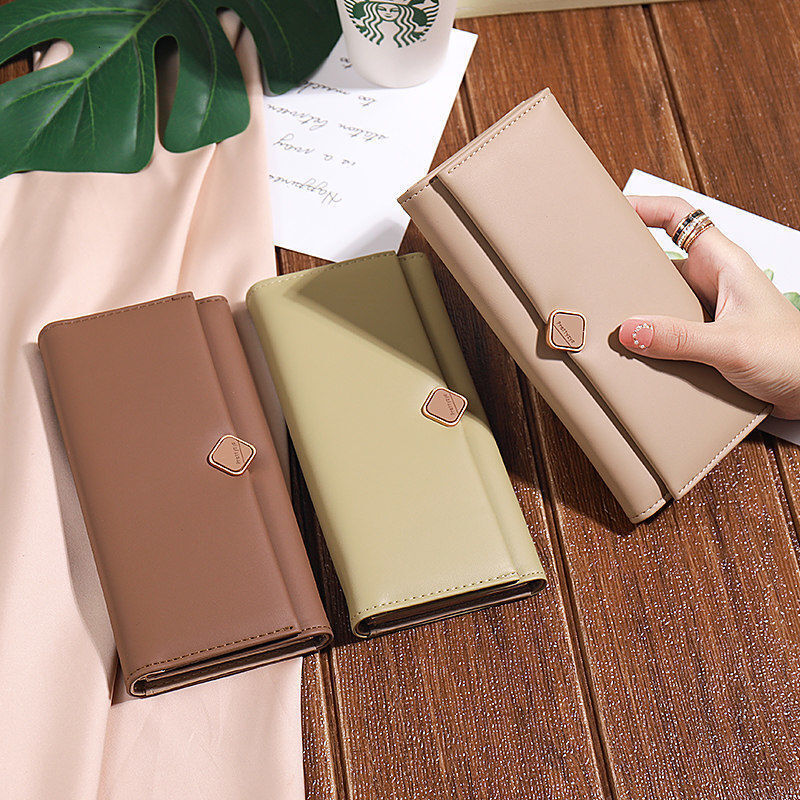 Designer Wallet For Female Niche 2025 New Style Temperament Handbag Long Card Bag Mobile Phone Bag Free Shipping