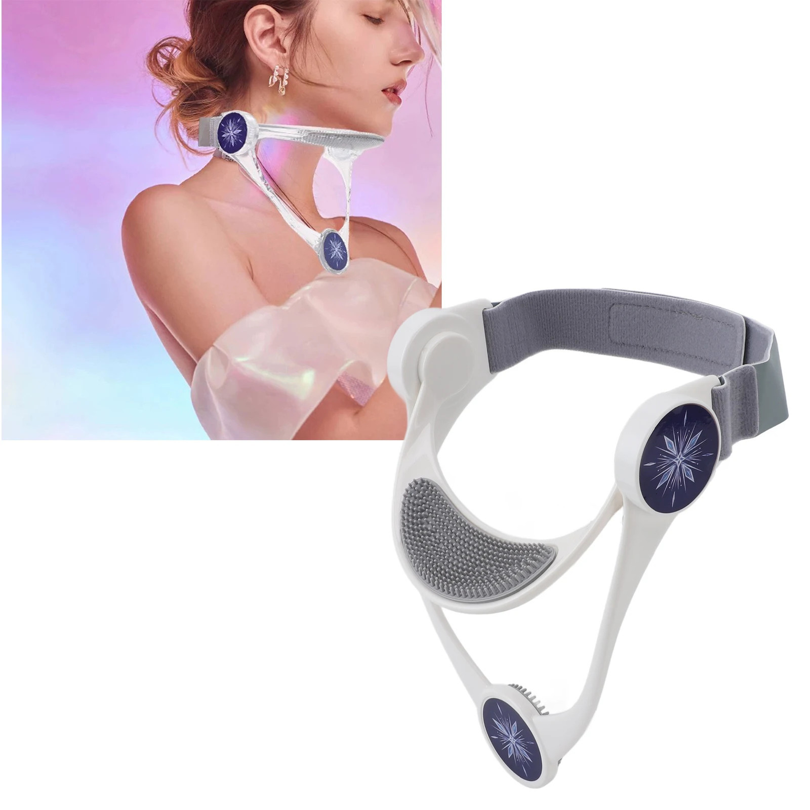 Adjustable Neck Support Shaping Cervical Collar Forward Posture Corrector Decompressed 360 Degree Rotation for Daily Life 250530