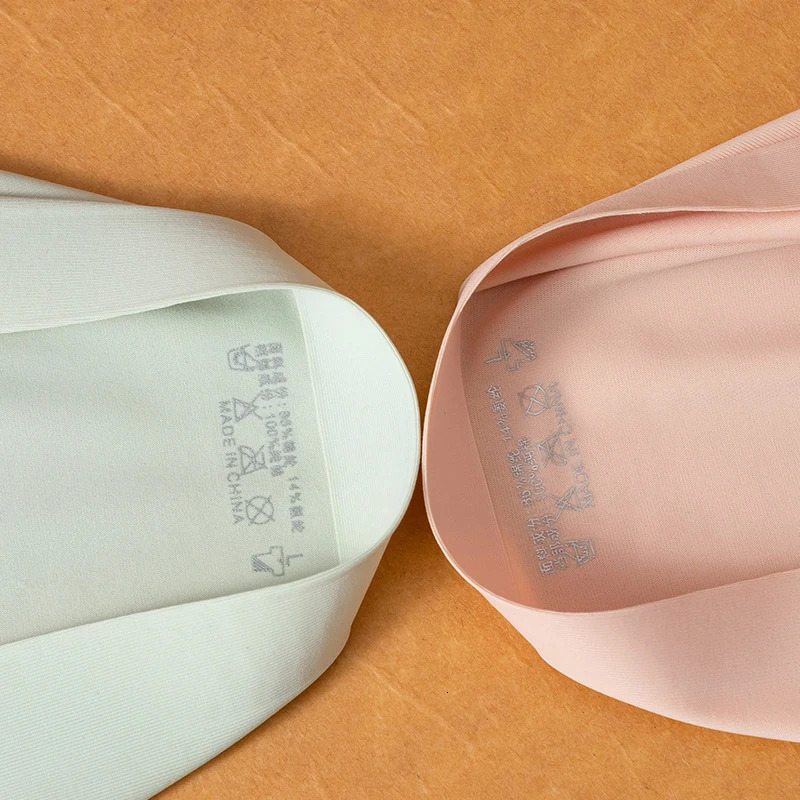 3Pcsset Large Size Sexy Women Panties Ice Silk Seamless M3XL Underwear Solid Color Comfort Soft Briefs Female Lingerie 250526